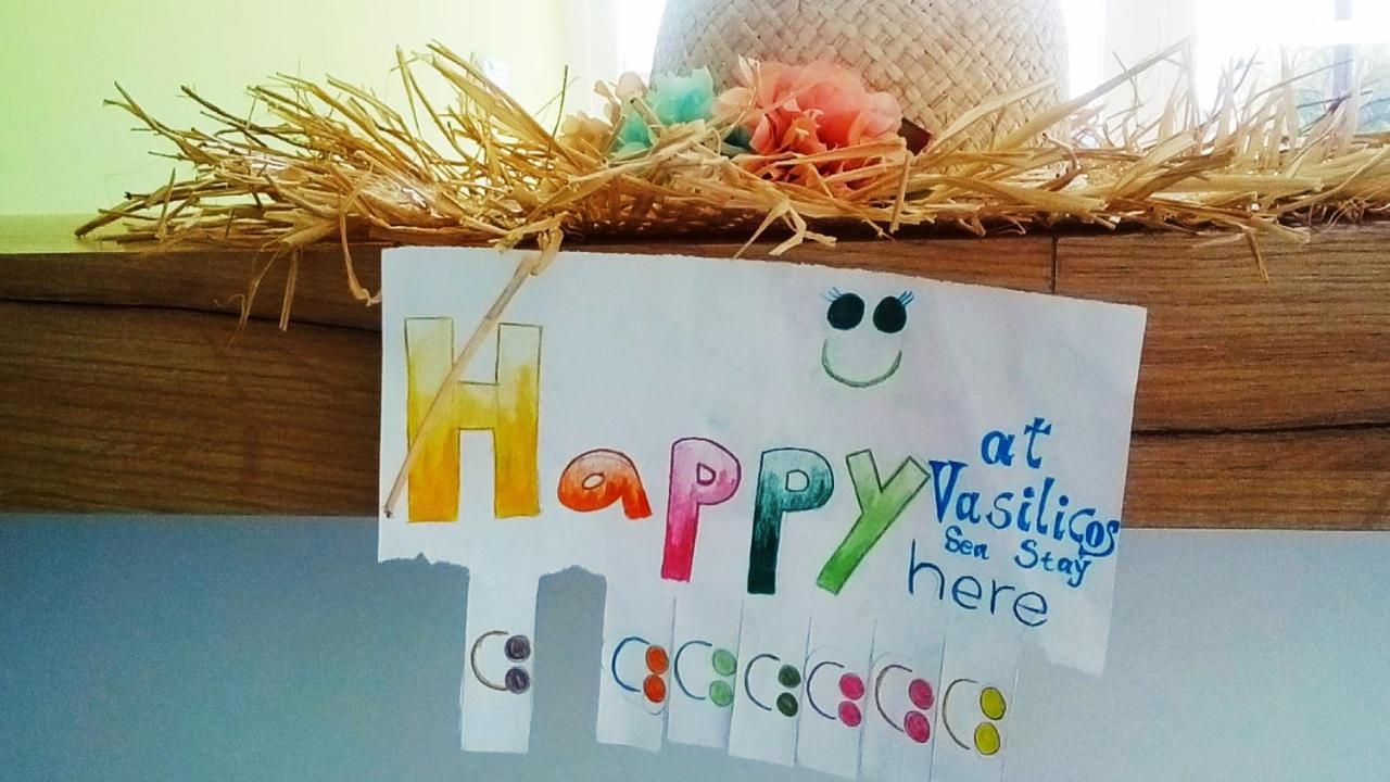 Vasilicos Sea Stay Paralía Kültér fotó